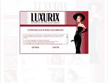 Tablet Screenshot of luxurix.com